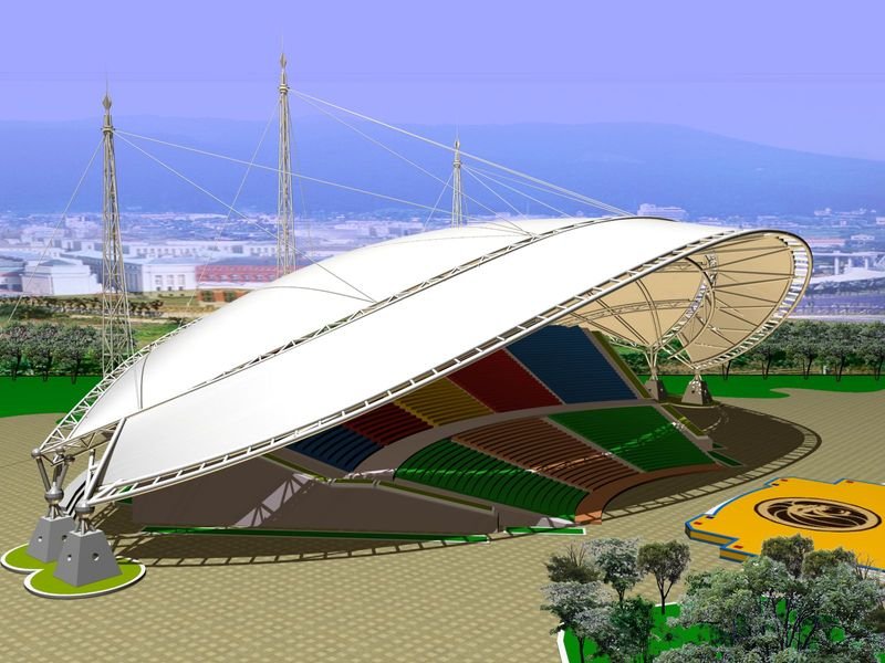 锦州体育场膜结构
